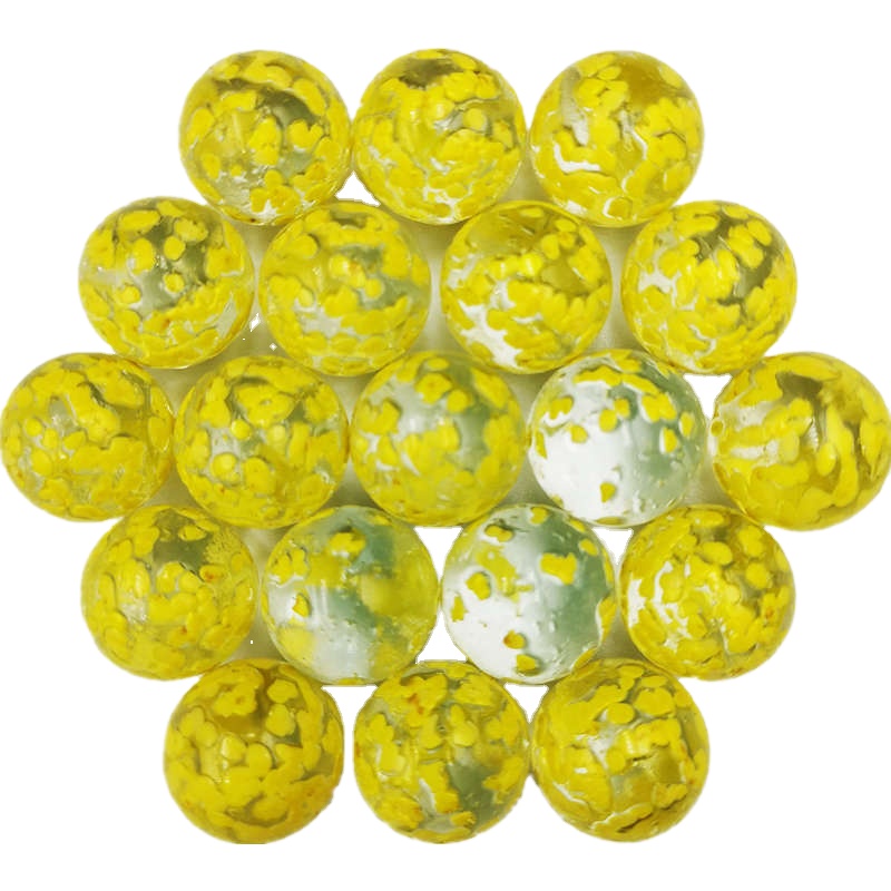 wholesale 16mm 25mm 35mm Children Playing Glass Marbles Ball