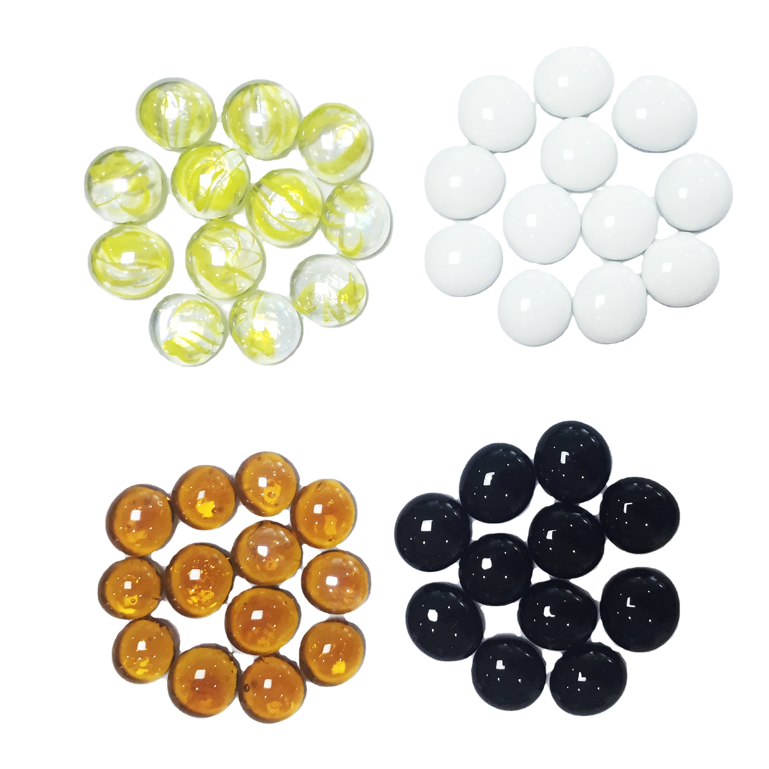 Super Lowest Price Glass Bead Marbles - Wholesale bulk flat decorative transparent Crystal Glass Gems Beads for Vase filler – Chico