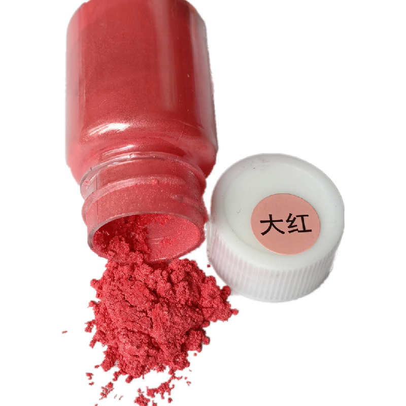 Non-toxic Healthy Natural  Glitter 10-60UM Pearlescent Mica Powder For Nail Art Colorant Makeup Eye Sha