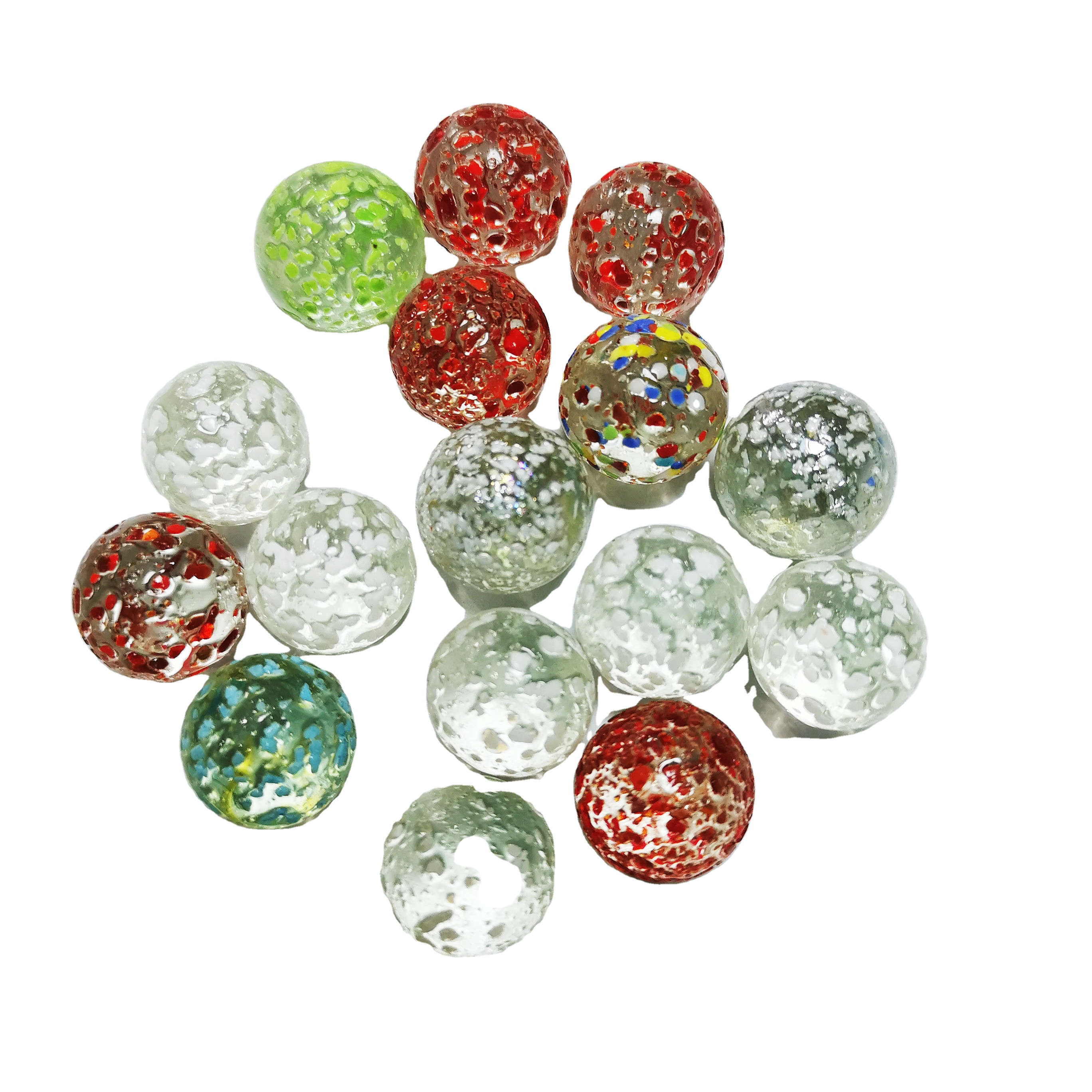 OEM/ODM Supplier Glass Bead Marbles - Hot sale cheap china 9mm,10mm,11mm,12mm,13mm,14mm,15mm,16mm,17mm,19mm,20mm,22mm,25mm,28mm,30mm,35mm 45mm watermelon glass marble – Chico