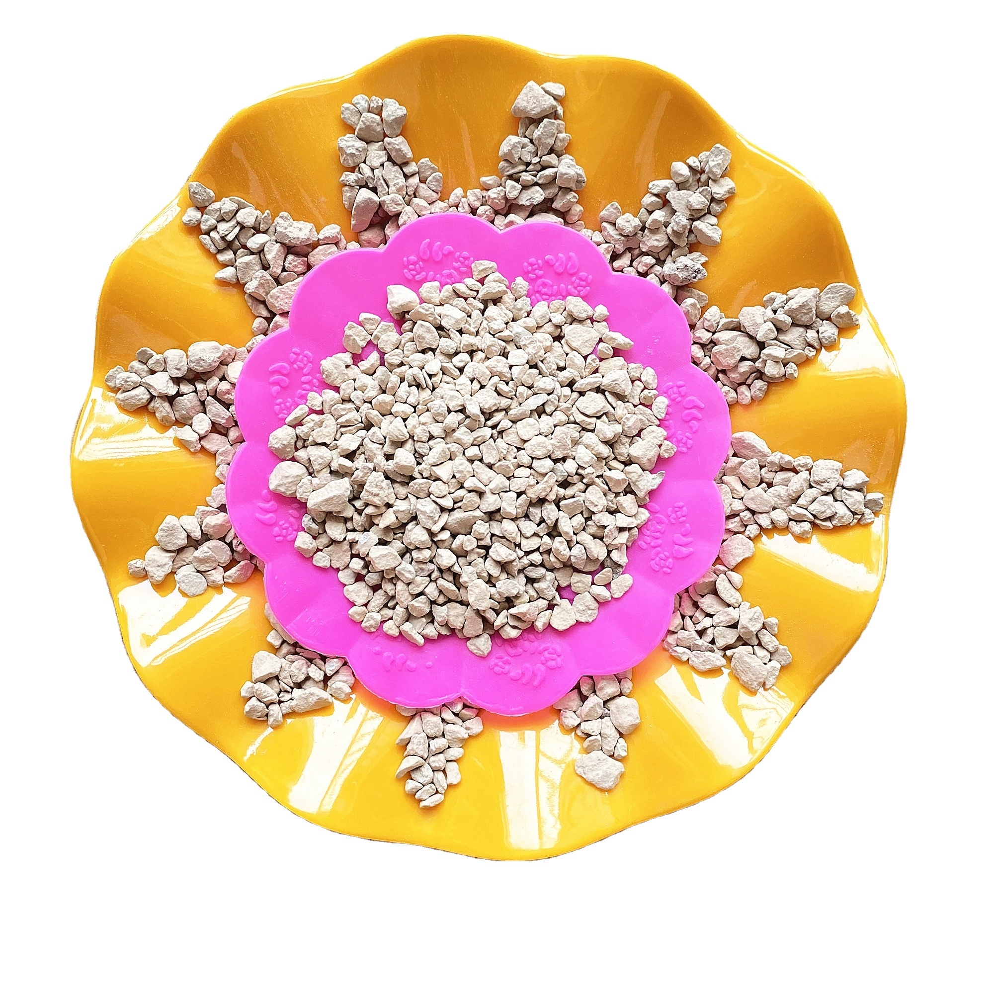 The factory supplies diatomite particles for horticultural planting and diatomite for soil improvement