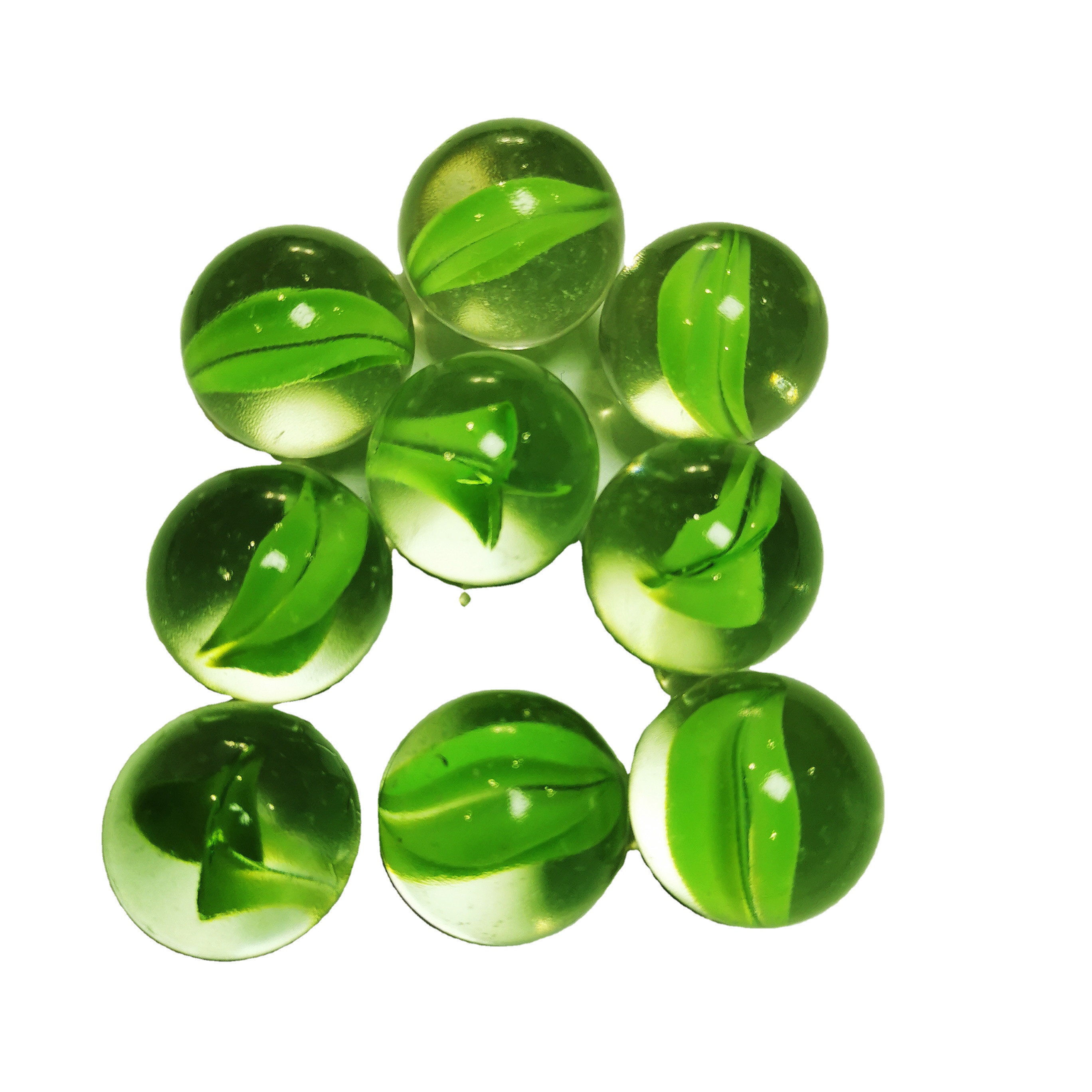 wholesale polished round colored glass marbles ball