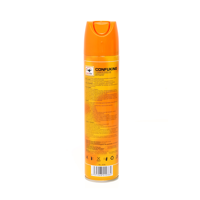 Anti-insect confuking insecticide aerosol spray