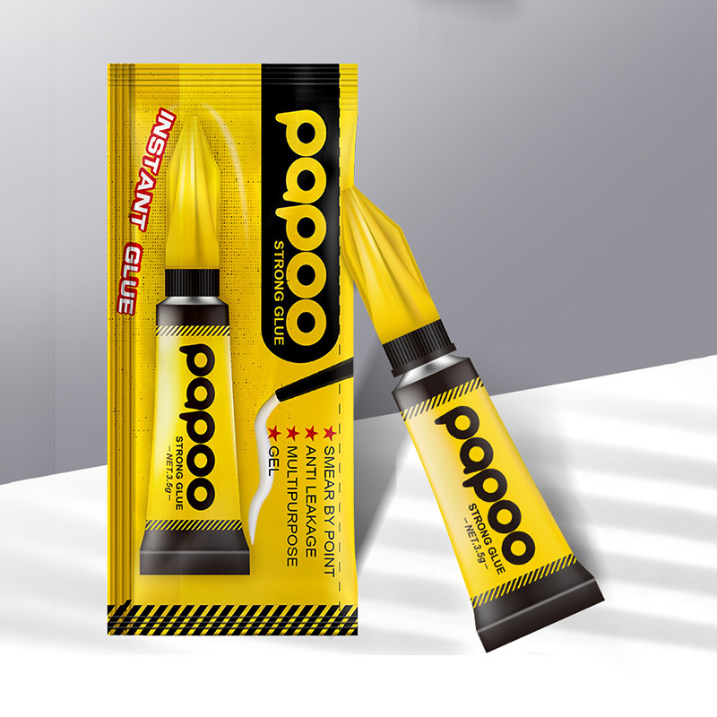 anti-broken papoo home use adhesive super glue(gel 3.5)