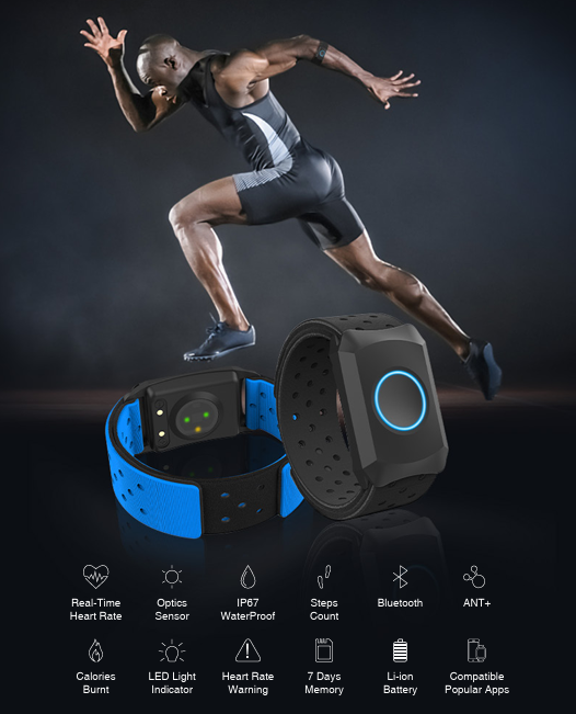 Herzfrequenz-Monitor-Armband: Ihr tragbarer Fitness-Assistent