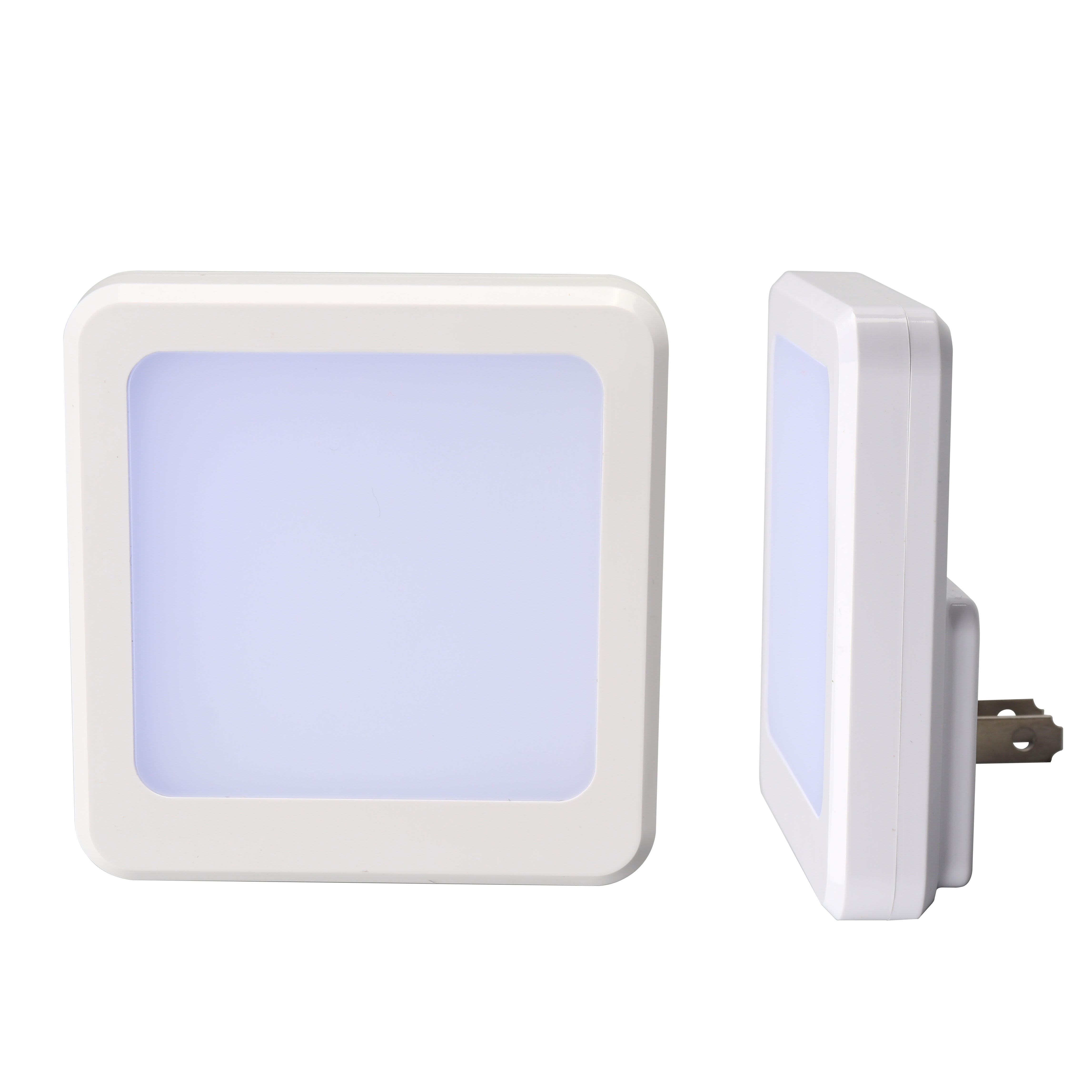Simple Photo Sensor Square Plug Night Light