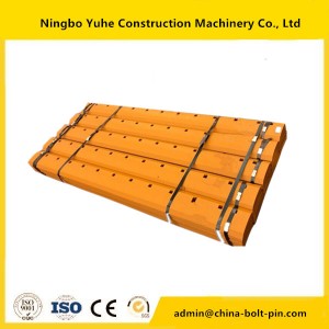2022 High quality Cutting Edges - Construction Machinery Parts for  Grader Engaging Tools front grader blade – Yuhe