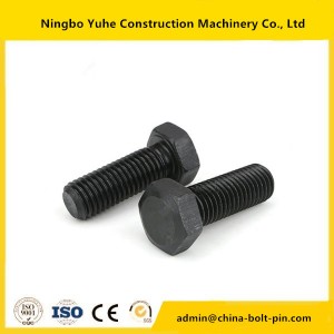 Bolts Nuts Segment Bolt, for excavator bolt and nut