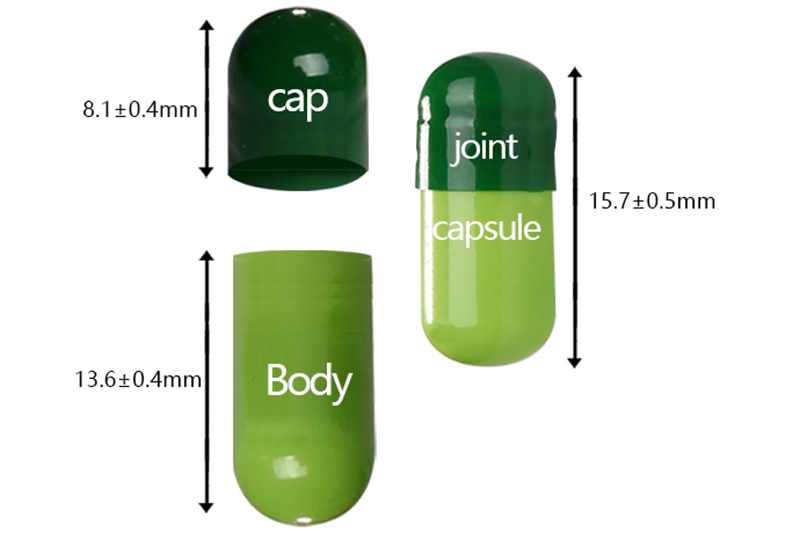Quality Inspection for Separated and Full Size 3 Vegetarian Capsule Shell HPMC Empty Capsules