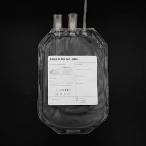 CE/ISO 13485 Medical Disposable 250ml 450ml 500ml Single CPDA Blood Collection Bag