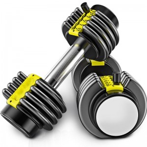 High quality professional exercise home equipment adjustable dumbbell