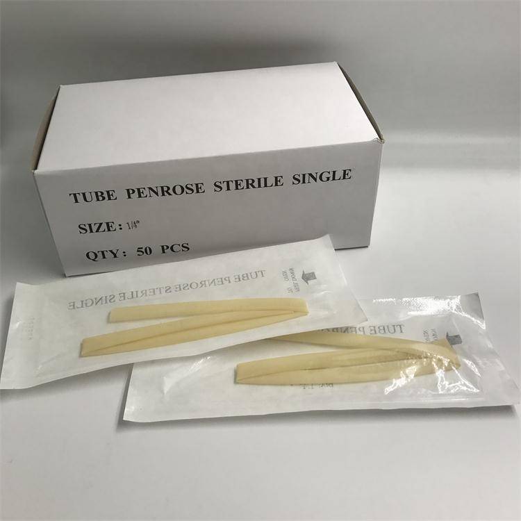 OEM/ODM Factory Medical 18g Size Epidural Needle - Medical latex drainage penrose tube – Care Medical