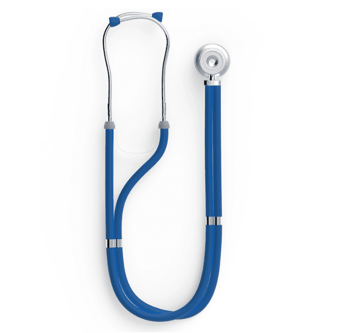 New Products Medical Sprague Rappaport Stethoscope Silver color chest Piece