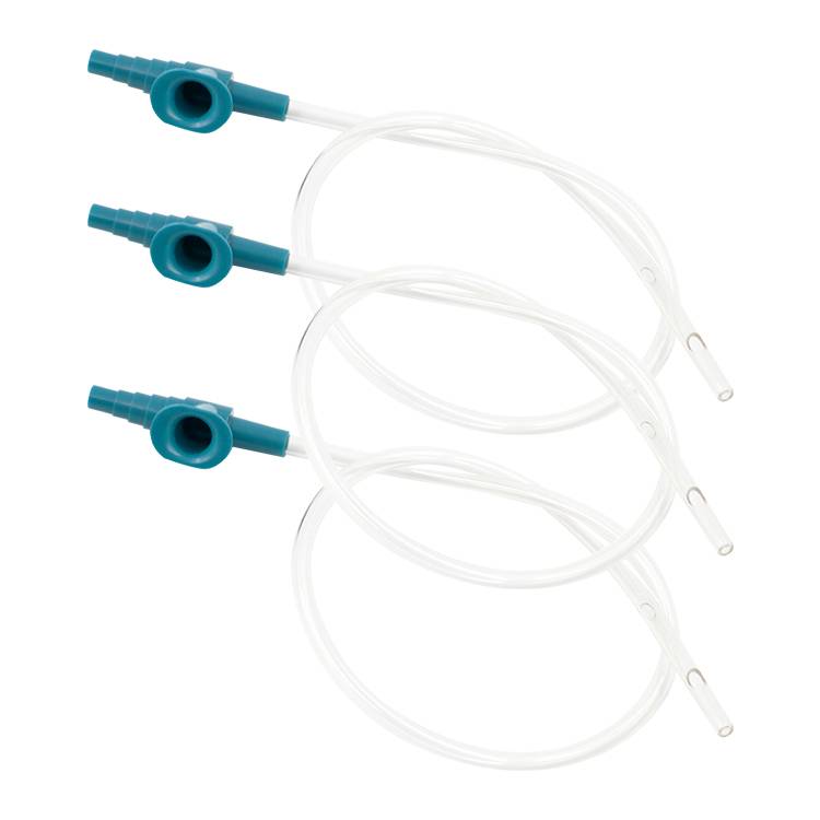 Manufactur standard Penrose Drainage Tube - Supplies Disposable Medical Grade Pvc Suction Catheter (T-Type) – Care Medical