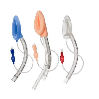 Factory hot sales medical disposable pure silicone laryngeal mask