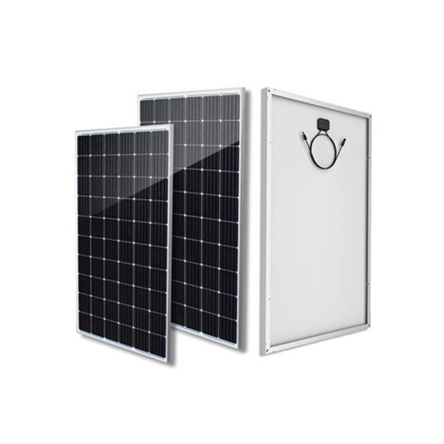 Half Cell 9BB Mono Solar Panel 330W Full Black