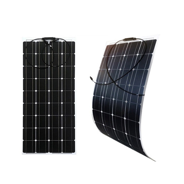 China Wholesale Sunpal100W 200W 250W 300W Watt Customized Flexible Photovoltaic Solar Panel Price For Car Roof And Boats