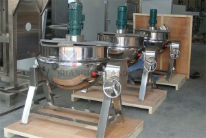 Batch sugar syrup dissolver cooking equipment