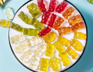 Jelly gummy bear candy making machine