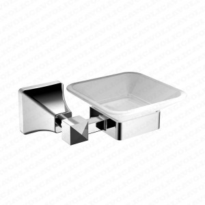 OEM Manufacturer China Modern Bathroom Corner Shelf Chrome Brass Bathroom Accessories Metal Acceptable Dual Tier High Quality