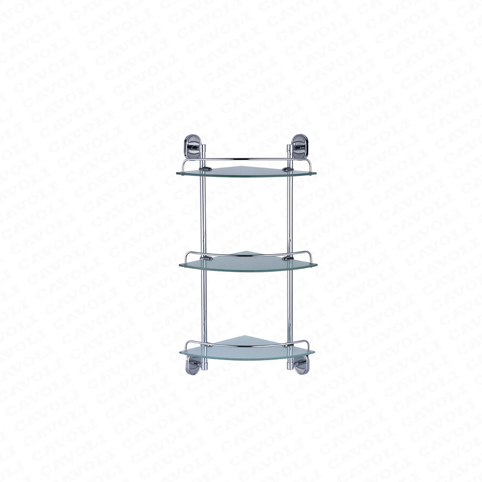 China wholesale Kitchen Shelf - 23029-High quality bathroom corner shelf stainless steel single – Cavoli