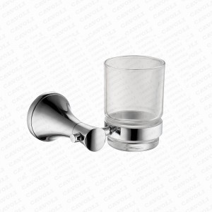 51500-Zinc+stainless steel Chrome 6-piece bathroom set accessories Bathroom Accessories Set new simple designHigh Quality