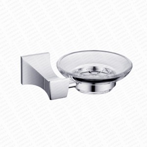 51600-Zinc+stainless steel Chrome 6-piece bathroom set accessories Bathroom Accessories Set new simple designHigh Quality