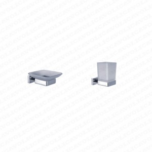 53100-Chrome Sanitary Ware 6-pieces Hardware Set Bathroom Bath Toilet Accessory