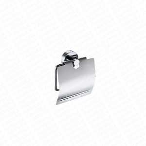 74600-Bathroom Accessories Zinc+stainless steel Hanging Double Hook Bathroom Towel Robe Hook Chrome