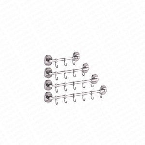 88117-Wenzhou Manufacturer bathroom essential hooks metal hooks for clothes hanger high quality coat hook