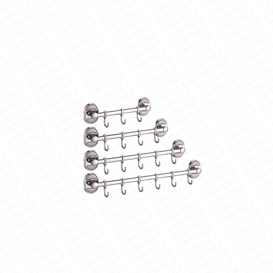 Professional China Aluminium Robe Hooks - 88117-Wenzhou Manufacturer bathroom essential hooks metal hooks for clothes hanger high quality coat hook – Cavoli