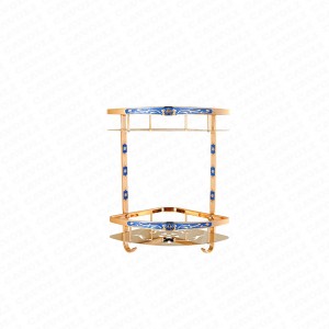 BK008-China supplier Cheap High Quality Bath Wall Triangle Shower Corner Bathroom Basket