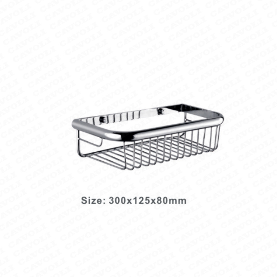 2021 wholesale price Stainless Steel Gold Bath Basket - BK1807-High quality retail small moq bathroom accessories shelves tir-angle netlike corner basket Brass/Chrome – Cavoli