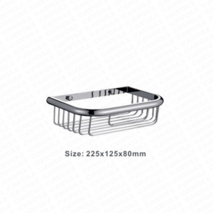 2021 High quality Stainless Steel Chrome Bath Basket - BK1810-Modern Acceptable Brass/Chrome Shower Caddy Shower Basket for Bathroom – Cavoli