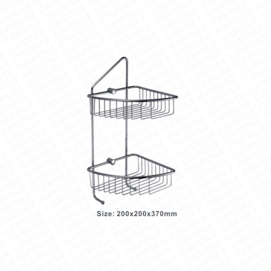 China Cheap price Ss Bath Basket - BK1820-Modern Acceptable Stainless Steel Shower Brass/Chrome Caddy Shower Basket for Bathroom – Cavoli