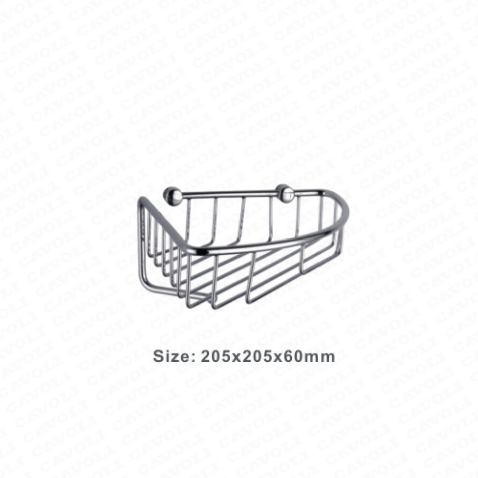 Good Quality Soap Basket - BK3510-Modern Acceptable Stainless Steel /Chrome Shower Caddy Shower Basket for Bathroom – Cavoli