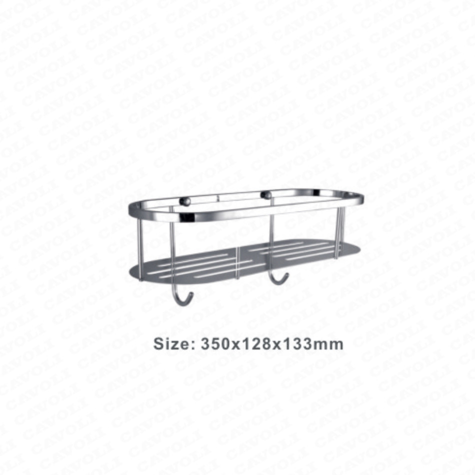 2021 High quality Stainless Steel Chrome Bath Basket - BK667-Modern Acceptable 304 Stainless Steel Shower Caddy Shower Basket for Bathroom – Cavoli