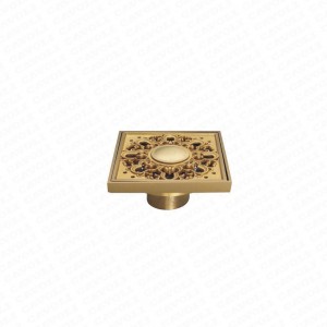 D001-Best price hot selling Brass floor drain mirror polished floor drain cover
