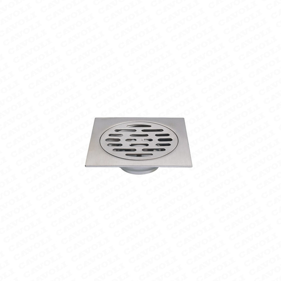 China wholesale Ss Floor Drain - D012-Floor Drain Stainless steel Square Shower Drainer Grate Waste Tile Insert Square Floor Waste Grates Bathroom Drains Drain Strainers – Cavoli