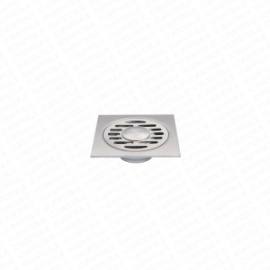 D015-Popular Stainless Steel Polished Floor Drain for Kitchen Toilet and Bathroom