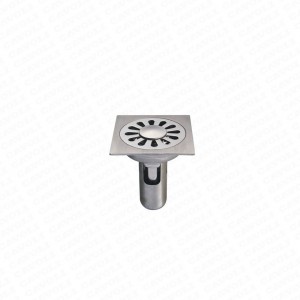 D016-Hot sale stainless steel square bathroom tile insert floor drain