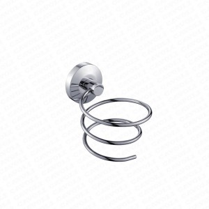 DH09-Space stainless steel Blow Selling Hair Dryer Stand Holder Wall Mounted Dryer Holder