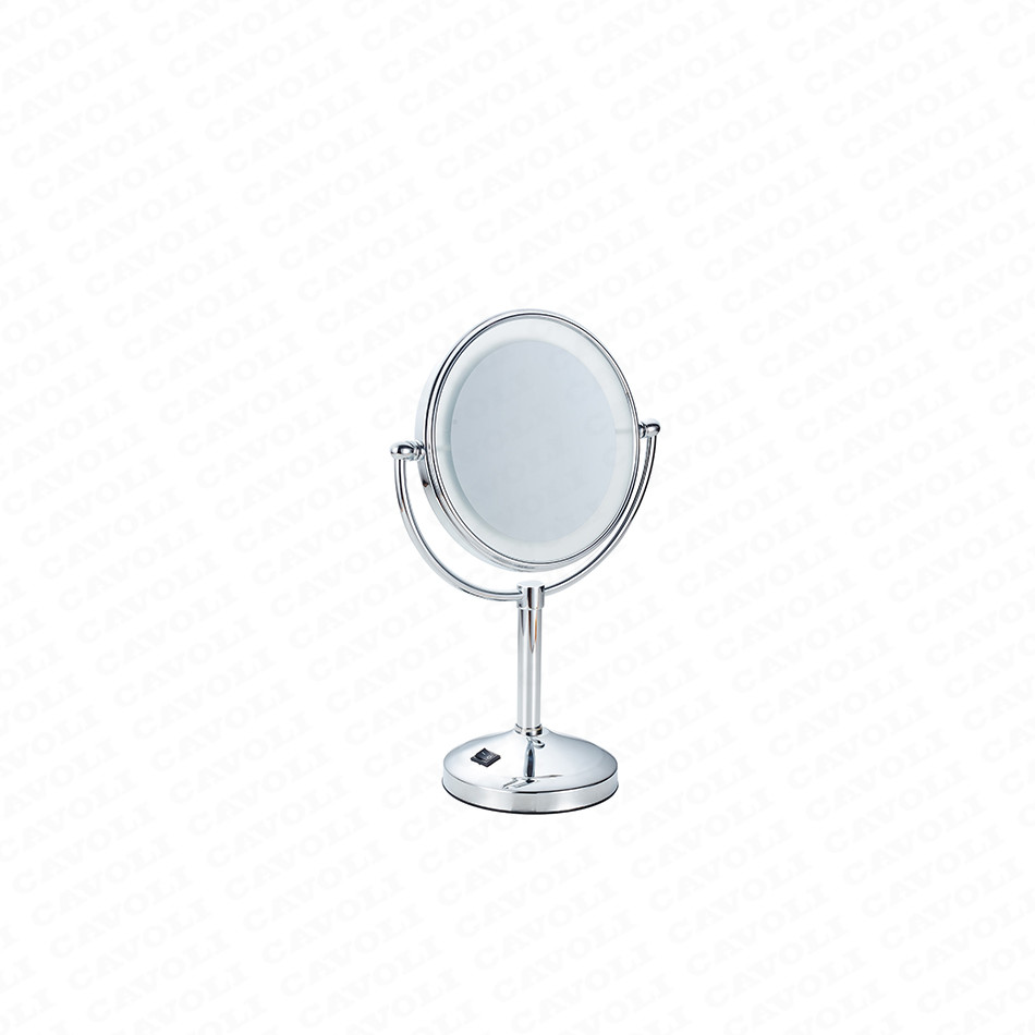 China wholesale Chrome Brass Magnifying Mirror - MM1101-Hot sale double side round magnifying custom desktop vanity mirror – Cavoli