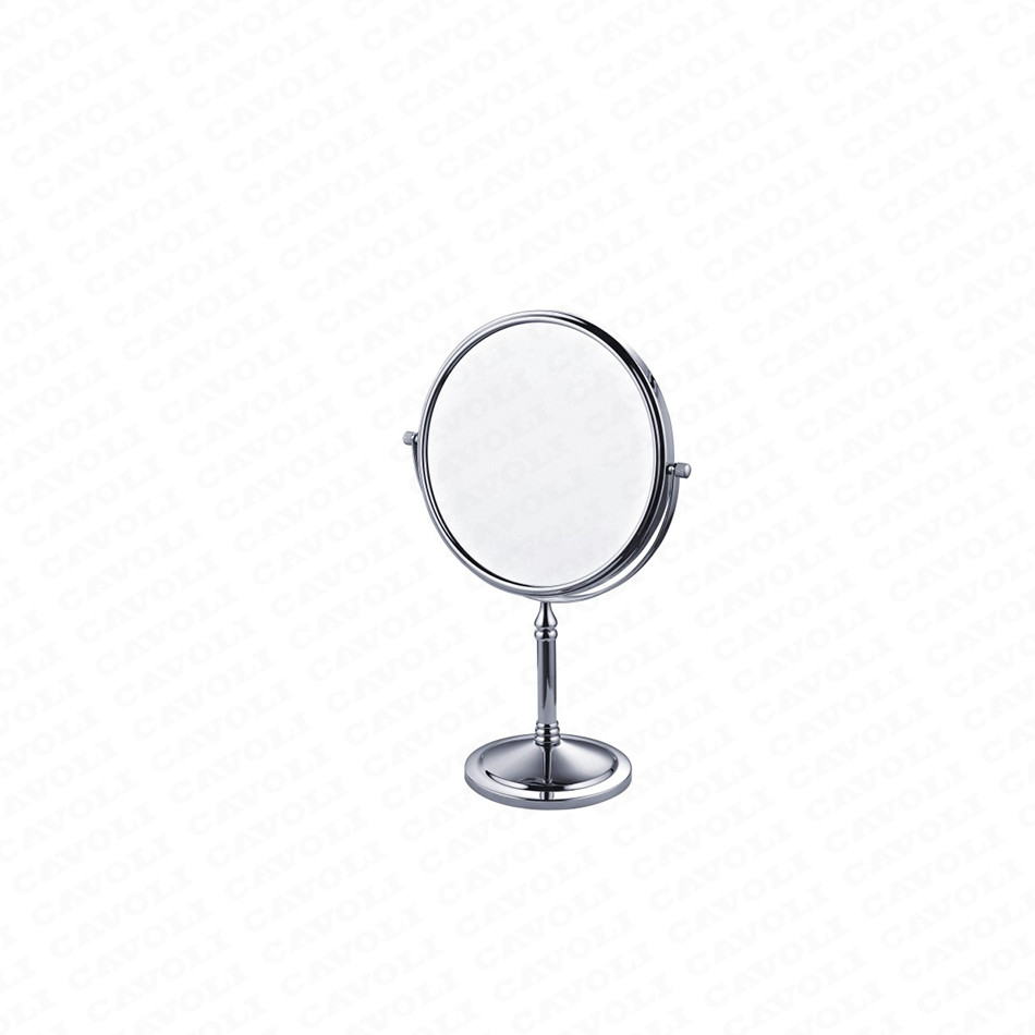 China Cheap price Matt Black Brass Magnifying Mirror - MM1116-Hot sale double side round magnifying custom desktop vanity mirror with lights – Cavoli
