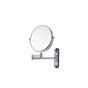 Chinese wholesale Simple Orb Brass Magnifying Mirror – MM1119-Hot sale double side round magnifying custom desktop vanity mirror – Cavoli