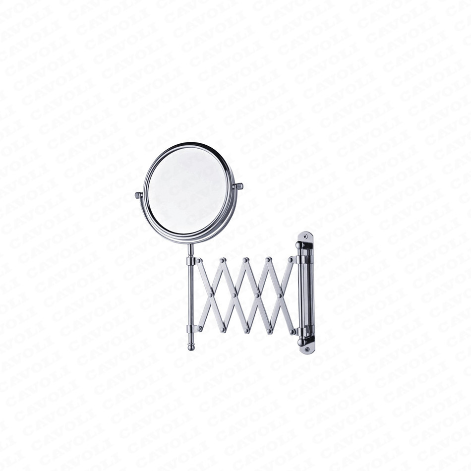 2021 High quality Nickel Brushed Brass Magnifying Mirror - MM1120-Simple round magnifying custom desktop vanity mirror – Cavoli