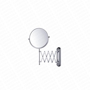 MM1121-Simple Modern Acceptable round magnifying custom desktop vanity mirror