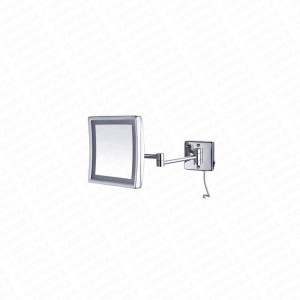 China Cheap price Matt Black Brass Magnifying Mirror - MM1122-Magnifying Mirror Bathroom Suction Cup Led Vanity Makeup mirror – Cavoli