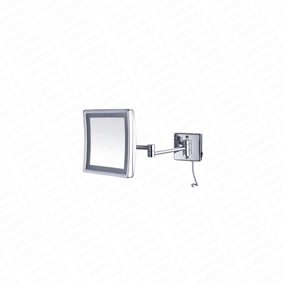 China Cheap price Matt Black Brass Magnifying Mirror - MM1122-Magnifying Mirror Bathroom Suction Cup Led Vanity Makeup mirror – Cavoli