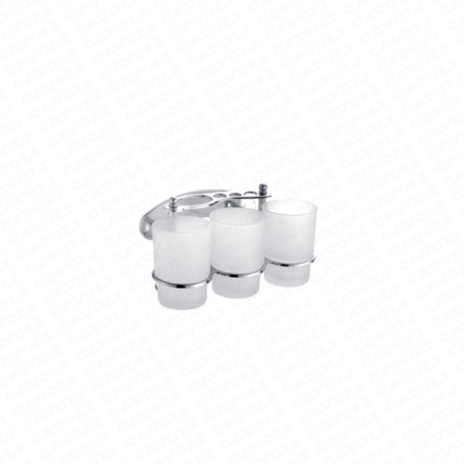 Discount Price Chrome Stainless Steel Tumbler Holder For Hotel Public Restroom - T002-High quality Tumbler Holder stainless steel single – Cavoli